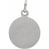 Sterling Silver 12 mm St. Christopher Medal