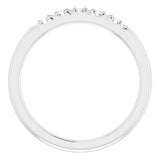 14K White 1/3 CTW Natural Diamond Anniversary Band