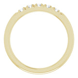 14K Yellow 1/3 CTW Natural Diamond Anniversary Band