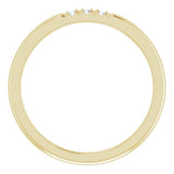 14K Yellow .06 CTW Natural Diamond Anniversary Band