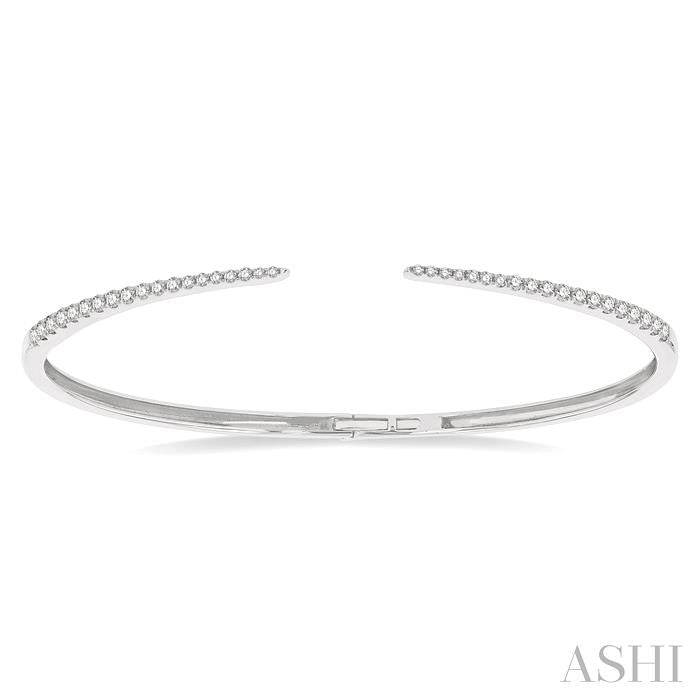 Claw Cuff Diamond Open Bangle