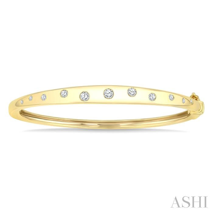 Mosaic Diamond Fashion Bangle