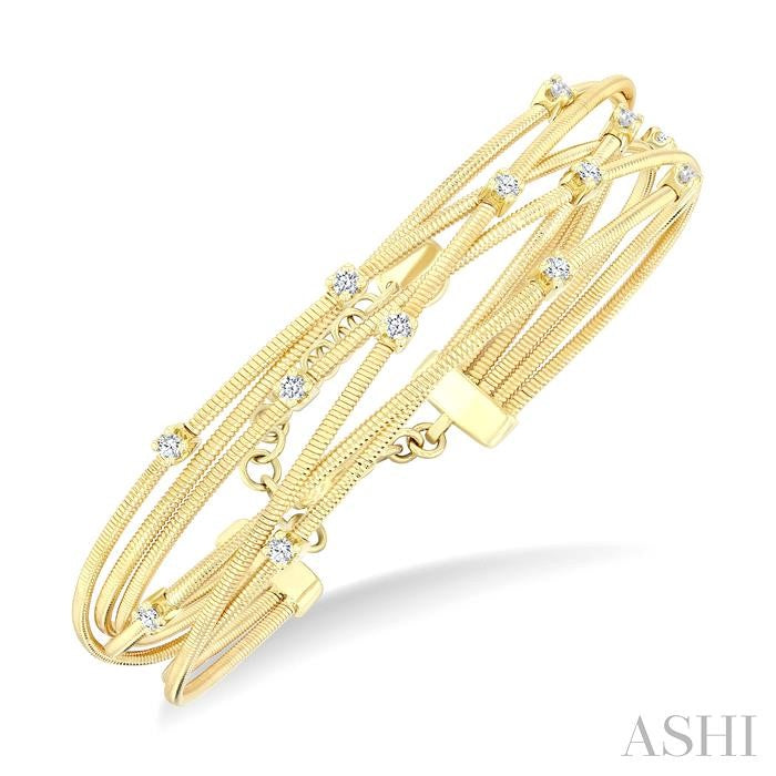 Diamond Spring Fashion Bangle