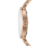 PORTIA Heart-Shaped Crystal Rose Gold Womens Watch