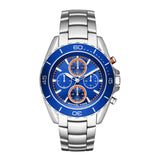 Men's Chronograph Jet Master Stainless Steel Bracelet Watch