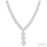 Lovebright Drop Diamond Necklace