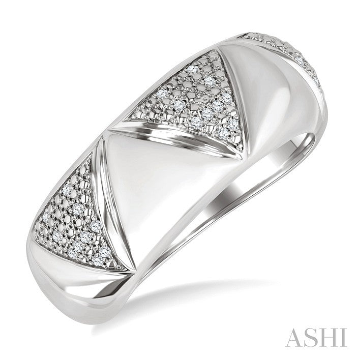 Silver Bold Fashion Wide Band