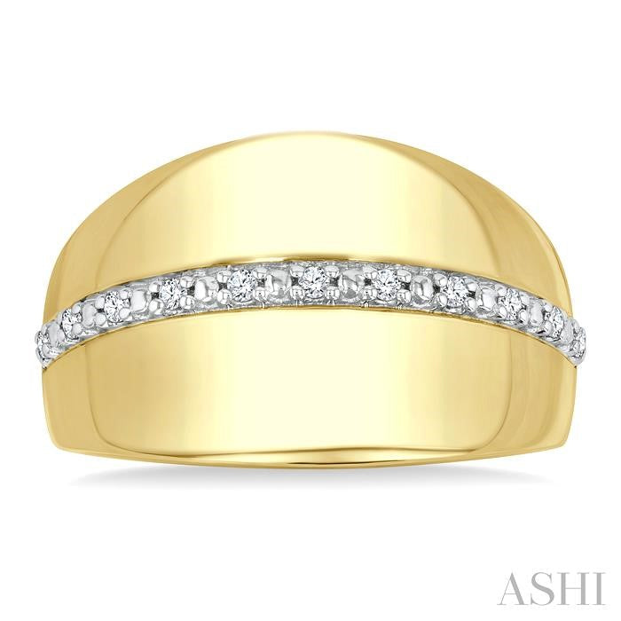 Gold Vermeil Bold Diamond Fashion Ring