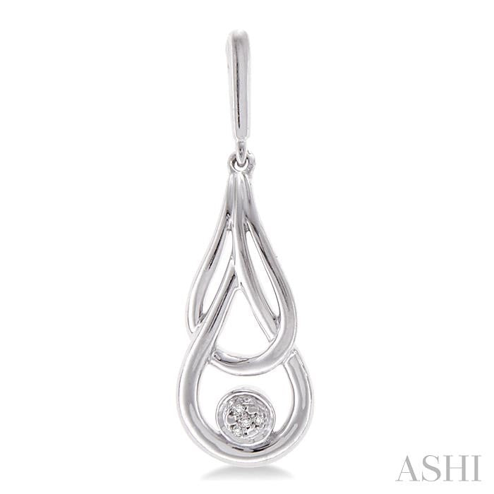 Silver Diamond Fashion Earrings