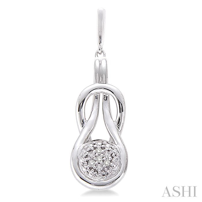Silver Diamond Fashion Earrings