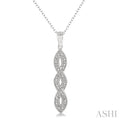 Silver Infinity Diamond Fashion Pendant