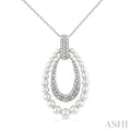 Bead Bijoux Silver Bold Diamond Fashion Pendant