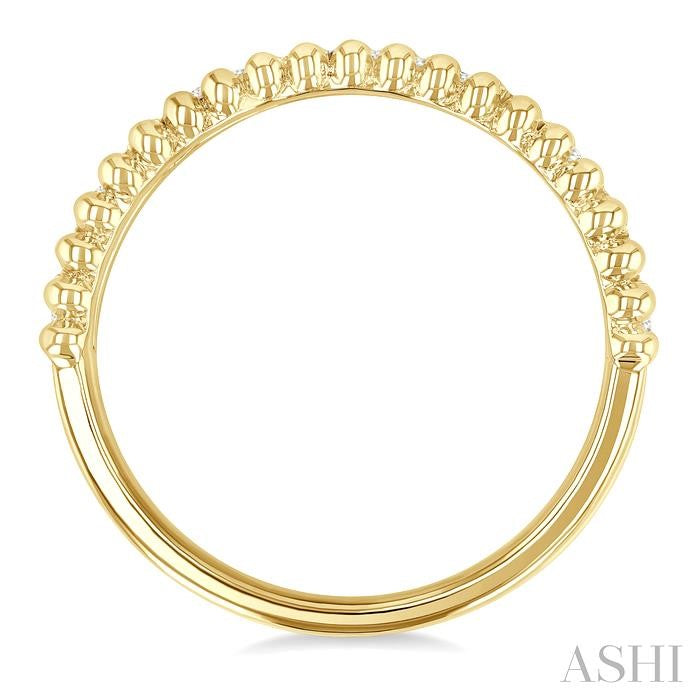 Bead Bijoux Gold Vermeil Bold Diamond Fashion Band