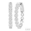 Lovebright Essential Diamond Hoop Earrings