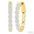 Lovebright Essential Diamond Hoop Earrings
