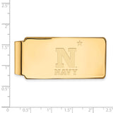 14k Gold LogoArt US Naval Academy Money Clip