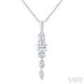 Mixed Shape Diamond Fashion Pendant