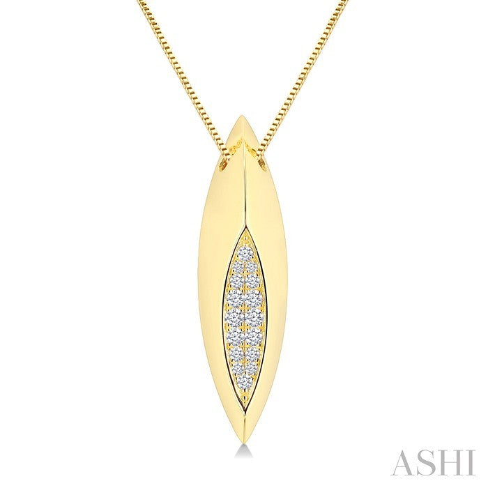 Marquise Shape Diamond Fashion Pendant