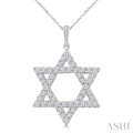Star of David Diamond Fashion Pendant