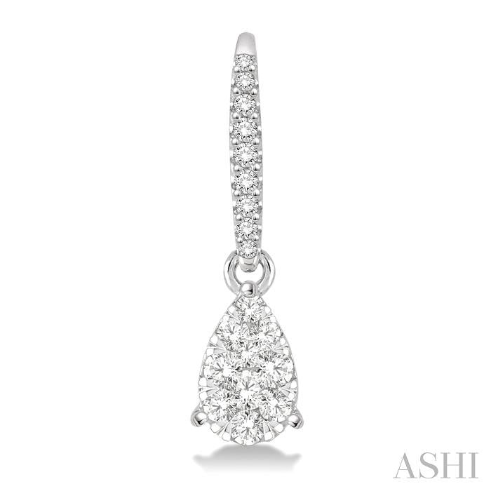 Pear Shape Lovebright Essential Diamond Earrings