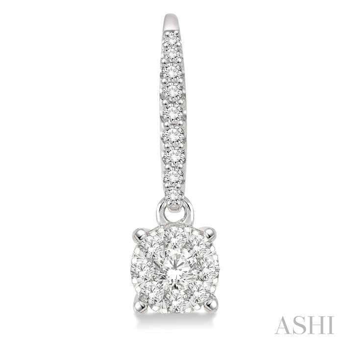 Round Shape Lovebright Essential Diamond Earrings