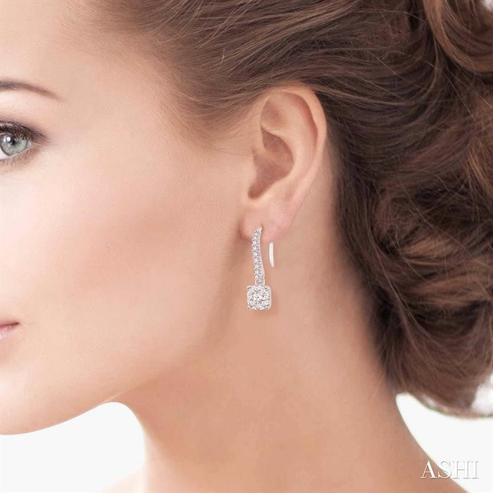Round Shape Lovebright Essential Diamond Earrings