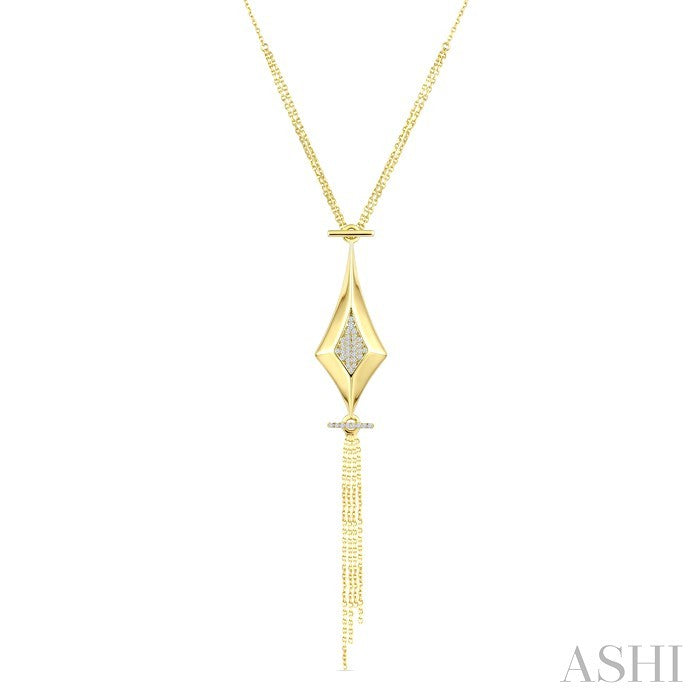 Chain Drop Diamond Fashion Pendant