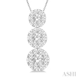 Past Present & Future Lovebright Essential Diamond Pendant