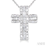 Cross Fusion Diamond Fashion Pendant