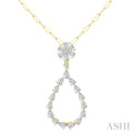 Pear Shape Diamond Fashion Pendant