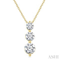 3 Stone Diamond Fashion Pendant