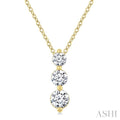 3 Stone Diamond Fashion Pendant