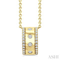 Golden Glow Diamond Fashion Pendant