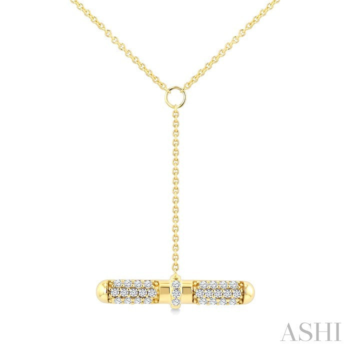 T-Bar Diamond Fashion Necklace