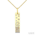 Mosaic Bar Diamond Fashion Pendant