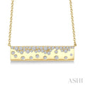 Mosaic Bar Diamond Fashion Necklace