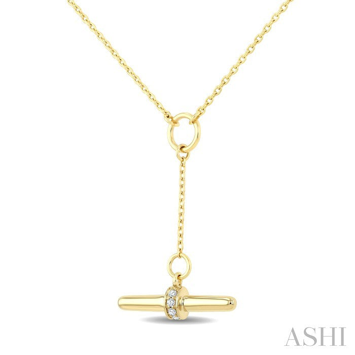 T-Bar Diamond Fashion Necklace