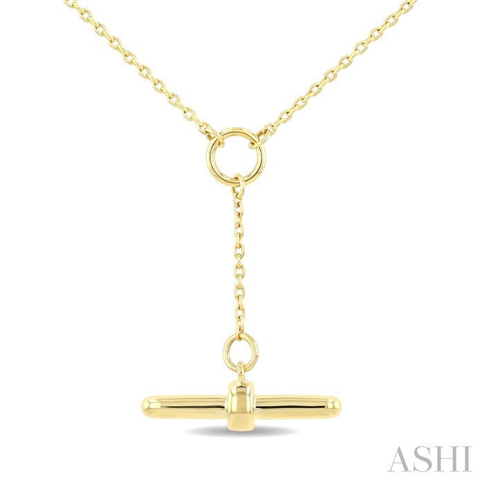 T-Bar Diamond Fashion Necklace