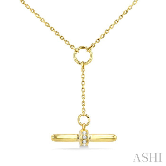 T-Bar Diamond Fashion Necklace