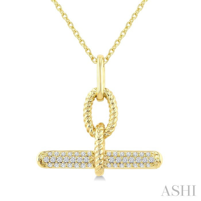 T-Bar Diamond Fashion Pendant