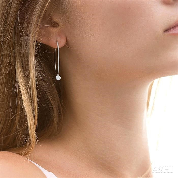 Cushion Shape Lovebright Essential Diamond Earrings