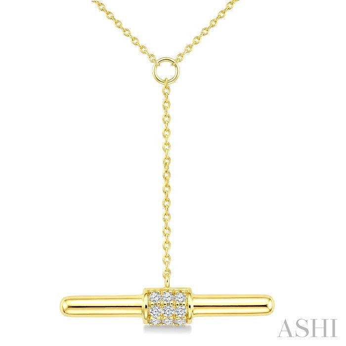 T-Bar Diamond Fashion Necklace