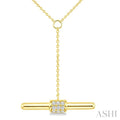 T-Bar Diamond Fashion Necklace