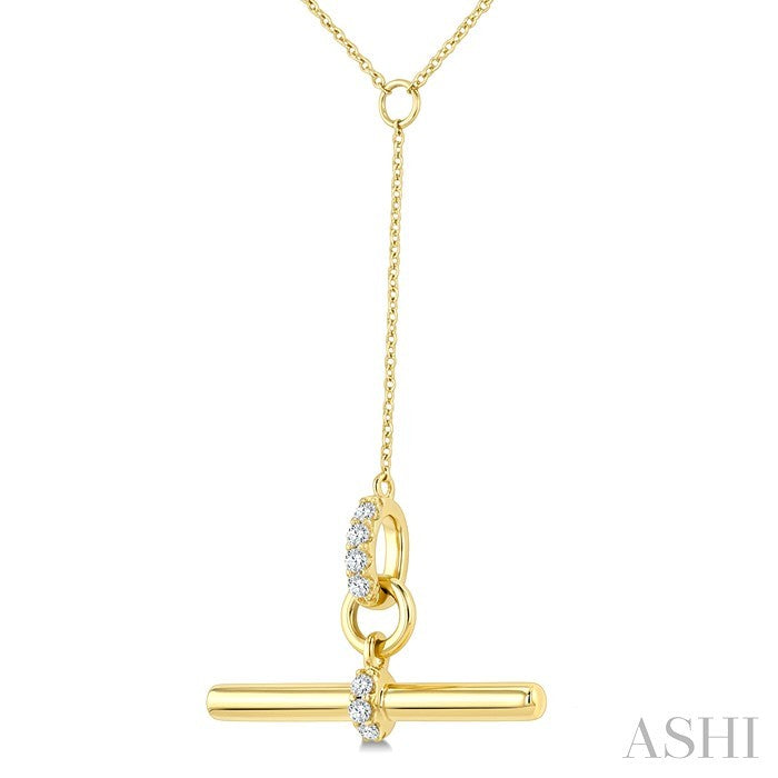 T-Bar Diamond Fashion Necklace