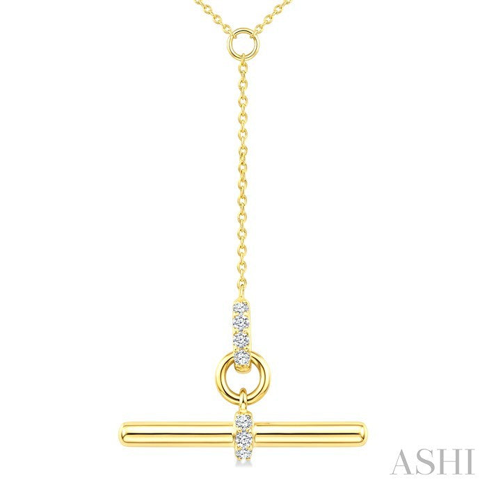 T-Bar Diamond Fashion Necklace