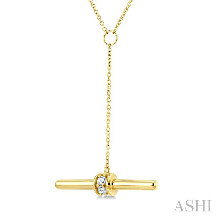 T-Bar Diamond Fashion Necklace