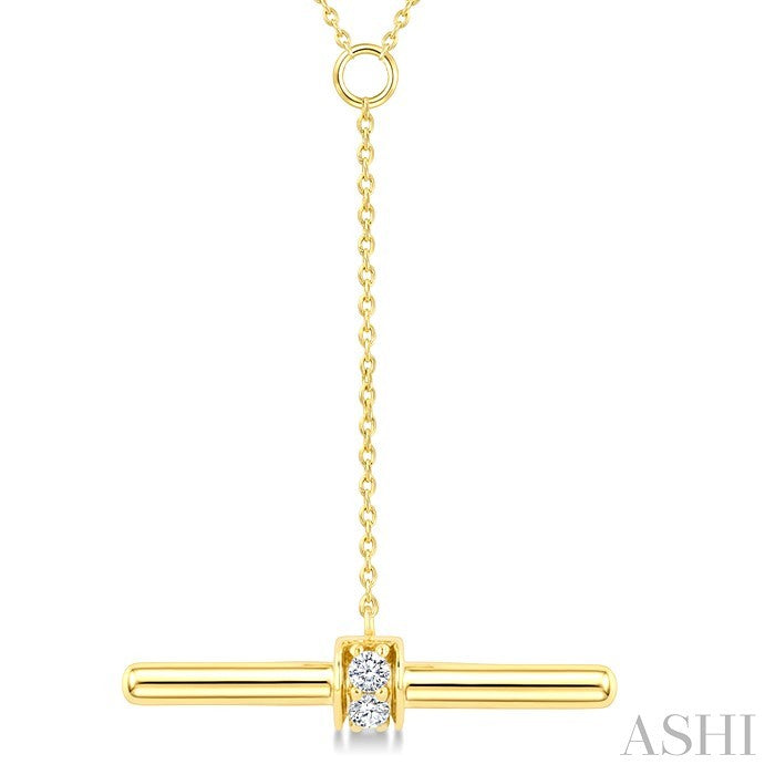 T-Bar Diamond Fashion Necklace