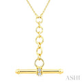 T-Bar Diamond Fashion Necklace