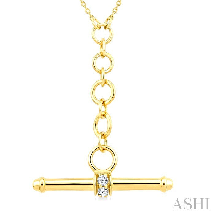 T-Bar Diamond Fashion Necklace