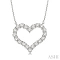 Heart Shape Diamond Pendant